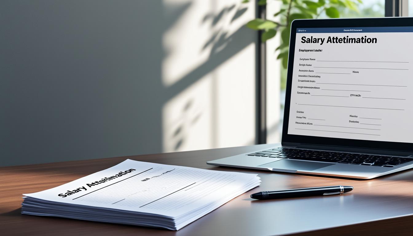 découvrez comment obtenir une attestation de salaire et comprenez son utilité dans différentes démarches administratives et professionnelles.