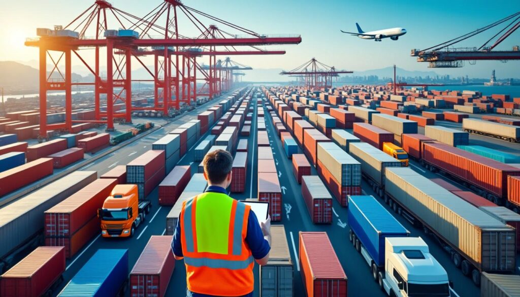 découvrez le rôle essentiel des terminaux de fret dans la chaîne logistique moderne, facilitant le transport, le stockage et la distribution efficaces des marchandises à l'échelle mondiale.