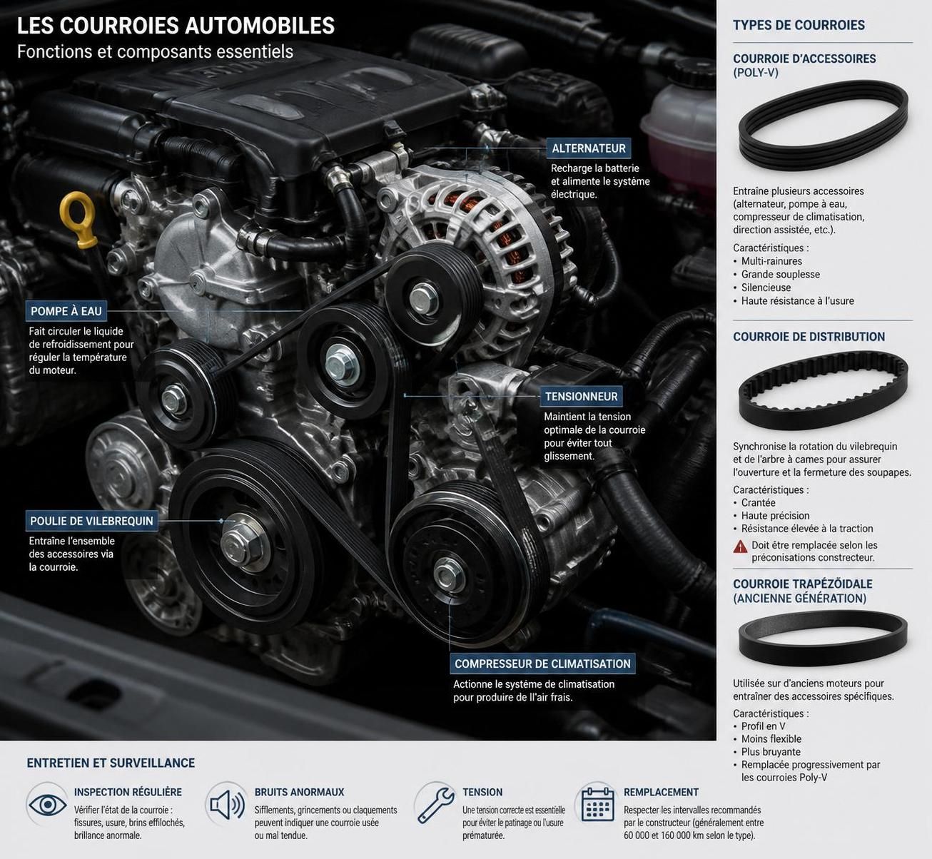découvrez comment choisir la courroie idéale pour votre véhicule avec 123courroie. nos conseils pratiques vous aident à éviter les erreurs et assurer le bon fonctionnement de votre moteur.