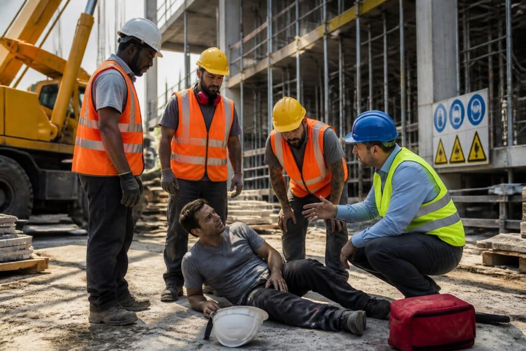 découvrez les responsabilités de l’employeur et du salarié en cas d’accident sur chantier, ainsi que les obligations légales et les mesures de prévention à adopter.