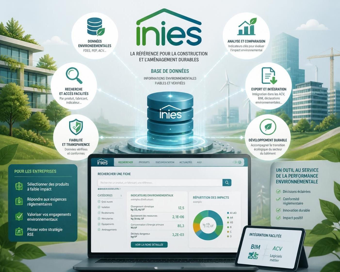 découvrez l'importance de la base inies fdes pour une gestion environnementale efficace en entreprise, facilitant l'évaluation de l'impact écologique des matériaux et favorisant des choix durables.
