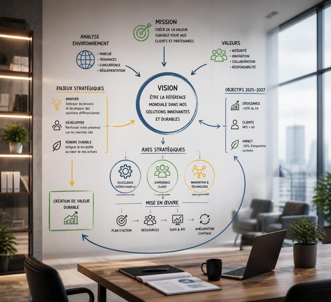 découvrez la définition d'une stratégie globale efficace pour piloter votre entreprise avec succès et atteindre vos objectifs de manière optimale.