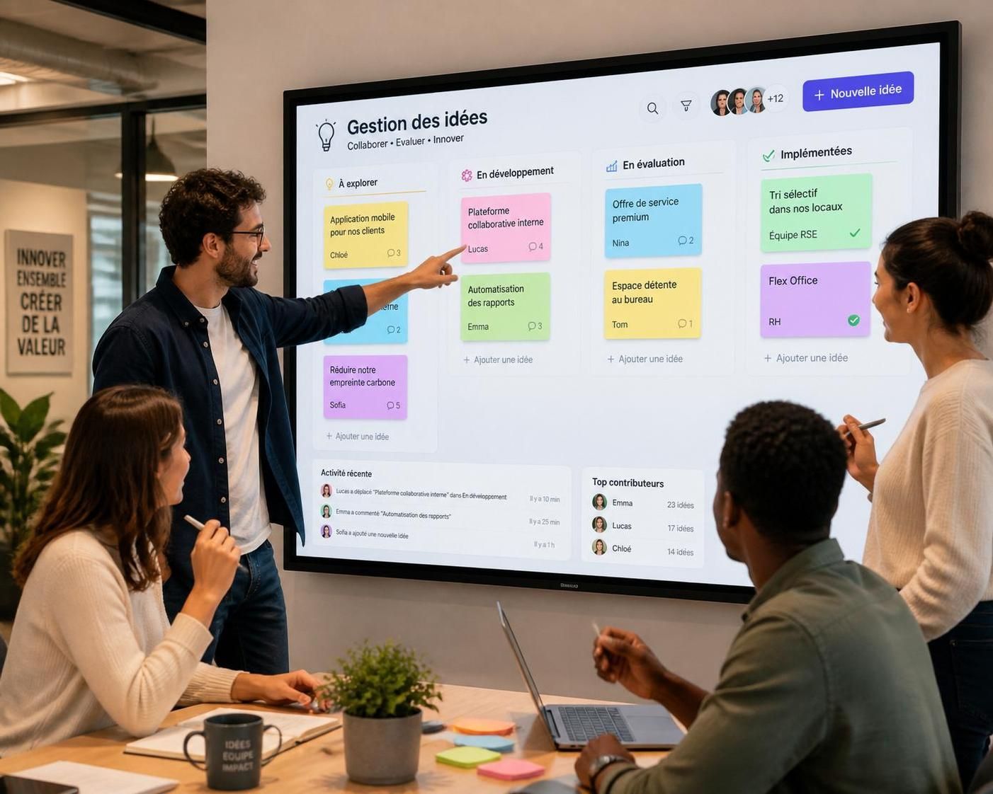 découvrez comment les boîtes à idées peuvent stimuler l'innovation interne dans les entreprises en valorisant la créativité des collaborateurs et en favorisant un environnement propice au changement.