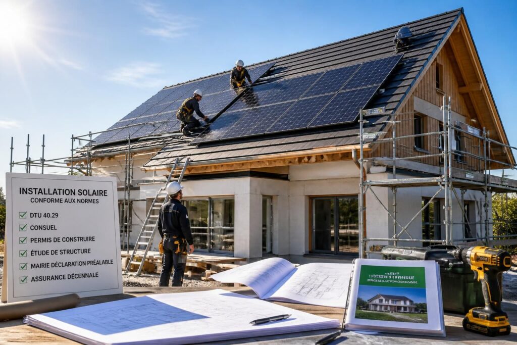 découvrez les obligations légales et techniques à respecter pour l'installation de panneaux solaires lors d'une construction neuve, afin de bénéficier pleinement des avantages énergétiques et écologiques.