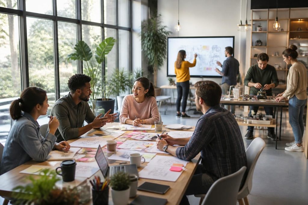 découvrez comment aménager un espace de créativité peut révolutionner la dynamique de votre entreprise en stimulant l'innovation, la collaboration et la motivation des équipes.