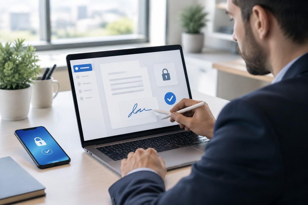 découvrez comment vous connecter à yousign et utiliser l’application pour signer vos documents en ligne, simplement et en toute sécurité.